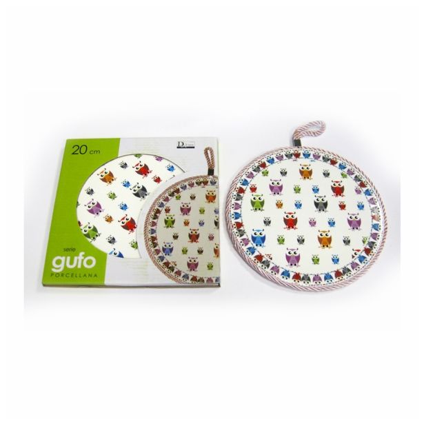 PODSTAVEK ZA POSODO 20 CM PLUTA/KERAMIKA