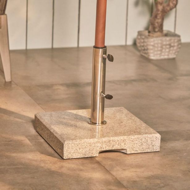 PODSTAVEK ZA SENČNIK VONHAUS KVADRATNI, GRANITNI