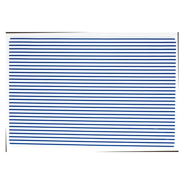 POGRINJEK 46X30 CM TRANSPARENT ČRTAST MODER