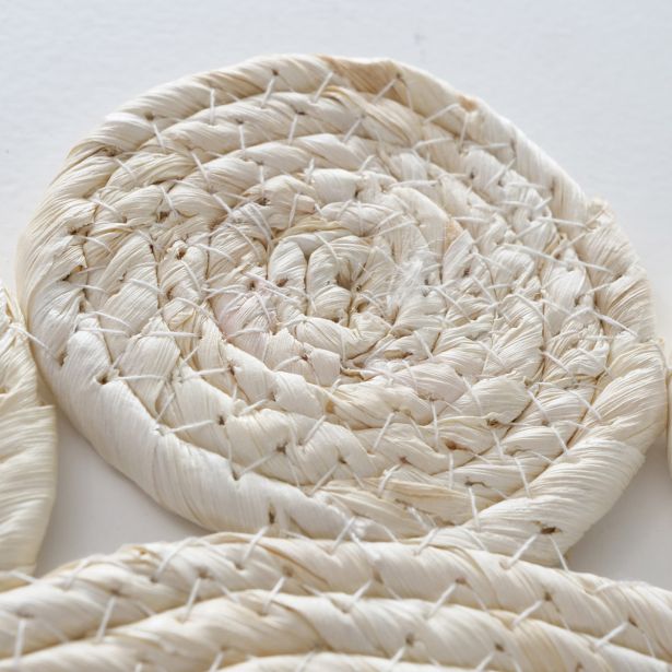 POGRINJEK BOLTZE BEŽ, IZ KORUZNIH LISTOV FI 37 CM