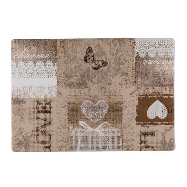 POGRINJEK MERCIS LOVE MARRON 30X43 CM