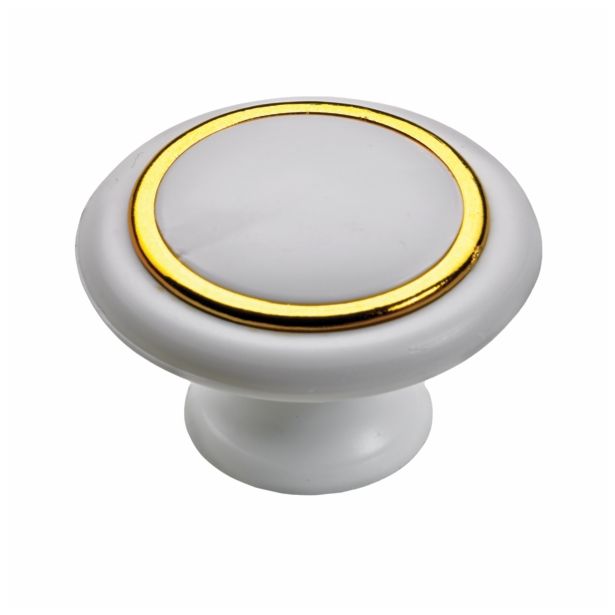 POHIŠTVEN GUMB HETTICH DIY, FI 36,5 MM PVC,  BEL