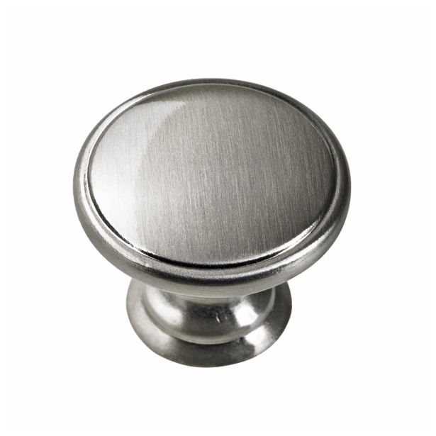 POHIŠTVEN GUMB HETTICH DIY, FI 32 MM, IZGLED INOX