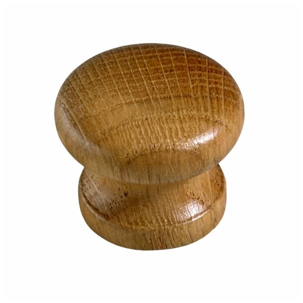 POHIŠTVEN GUMB HETTICH DIY, FI 44X29 MM, LESEN, LAKIRAN HRAST