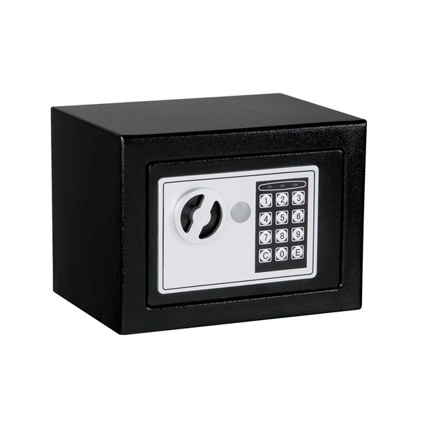 POHIŠTVENI TREZOR MQ 170X230X170 MM TIPKOVNICA ČRN