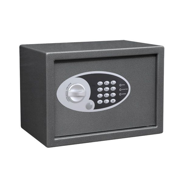 POHIŠTVENI TREZOR MQ 250X350X250 MM TIPKOVNICA SIV