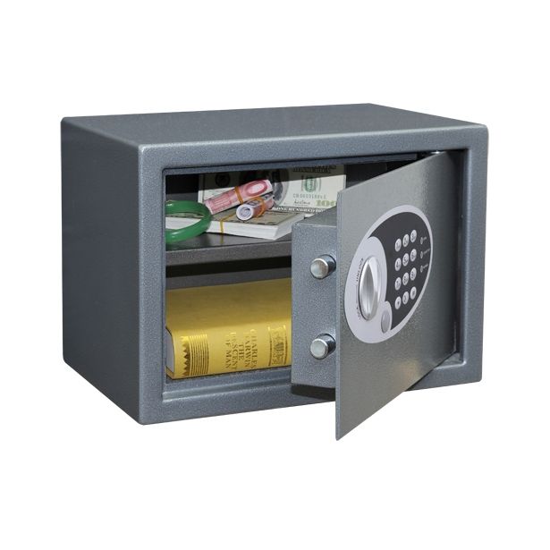 POHIŠTVENI TREZOR MQ 250X350X250 MM TIPKOVNICA SIV