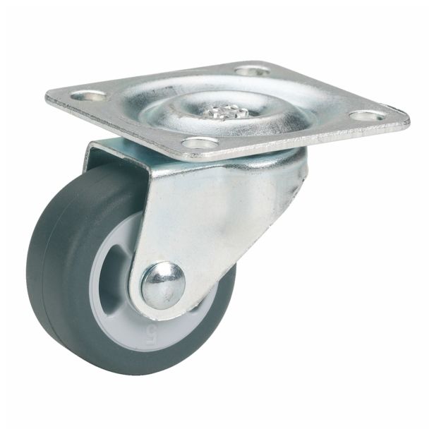 POHIŠTVENO KOLO DÖRNER + HELMER 30X14MM PLOŠČA 40X40MM MEHKA TLA