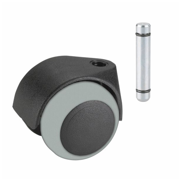 POHIŠTVENO KOLO DÖRNER + HELMER 40MM ČEP M8X31 DVOJNO, MEHKA TLA PARKET