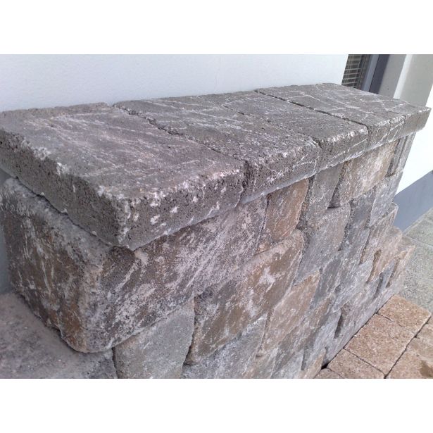 BETONSKI IZDELEK OBLAK GROUP POKRIVNA KAPA STIRICA 20X30 CM, GRAFITNO ČRNA