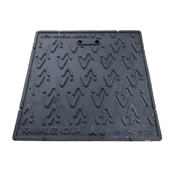 KANALSKI POKROV LIVAR POK. 600X600 A15 501 BREZ NAPISA
