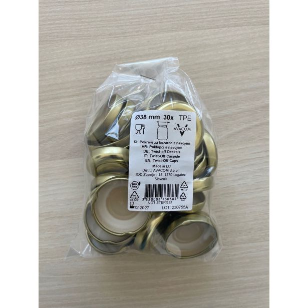 POKROV,PRIBOR ZA VLAGANJE AVACOM 30/1 38 MM POKROVI Z NAVOJEM