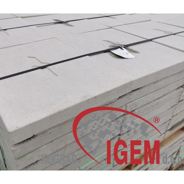 BETONSKI IZDELEK KOGRAD POKROV ZA KAB. KORITO TIP B