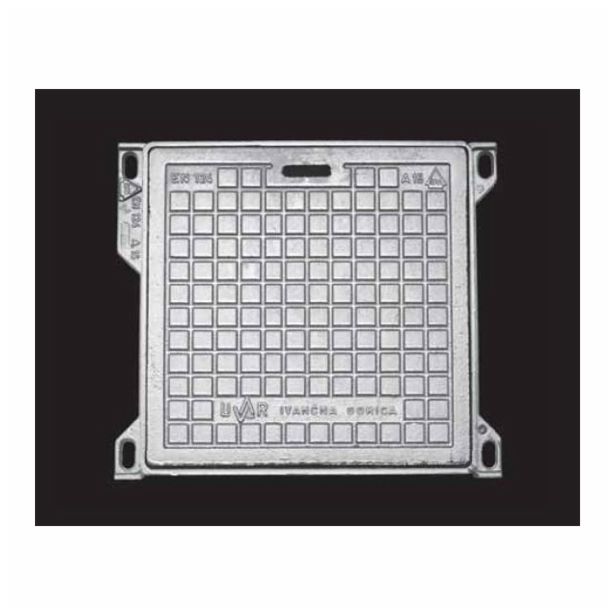 KANALSKI POKROV LIVAR POKROV+OKVIR ART.500 A 350X350 1.5T