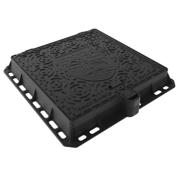 KANALSKI POKROV LIVAR POKROV+OKVIR ART.802 A D 400 60X60 BN