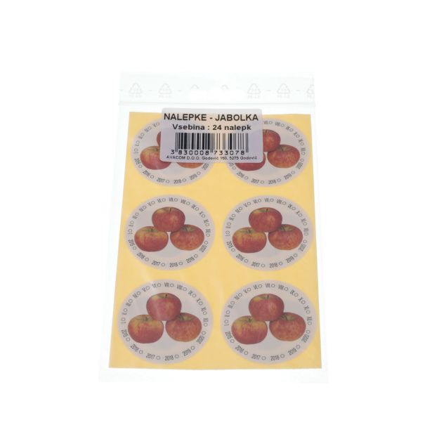 POKROV,PRIBOR ZA VLAGANJE AVACOM 24/1 NALEPKA MOTIV JABOLKE