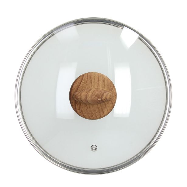 POKROVKA TOGNANA 24 CM VANILLA STEKLENA