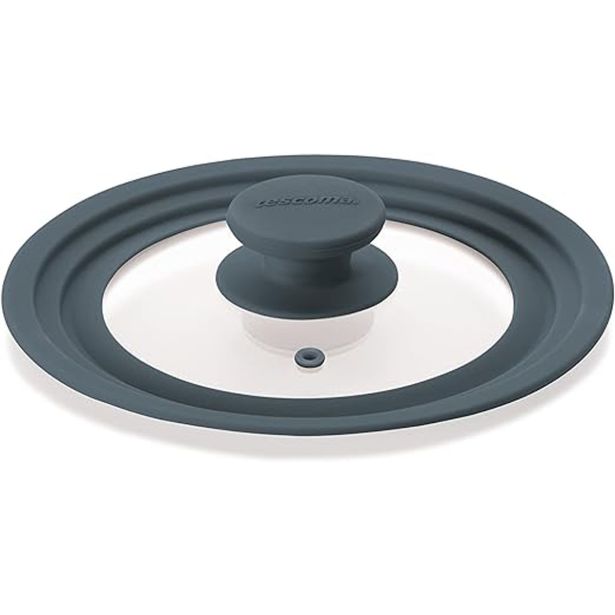 POKROVKA TESCOMA 24/26/28 CM UNIVERZALNA GREY 'UNICOVER' STEKLENA