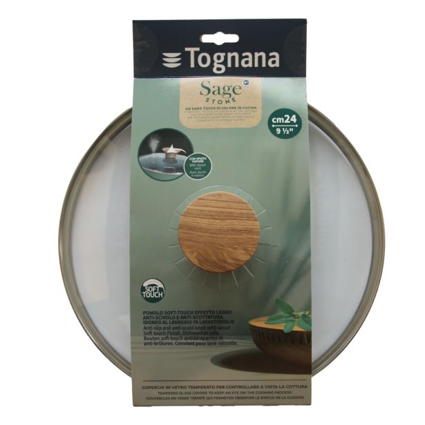 POKROVKA TOGNANA 20 CM STONE SAGE/SKY STEKLENA