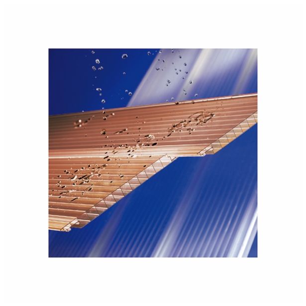 POLIKARBONATNA KRITINA GUTTA PANELE EASY PLUS 16MM 2000X200 MM DIMLJEN