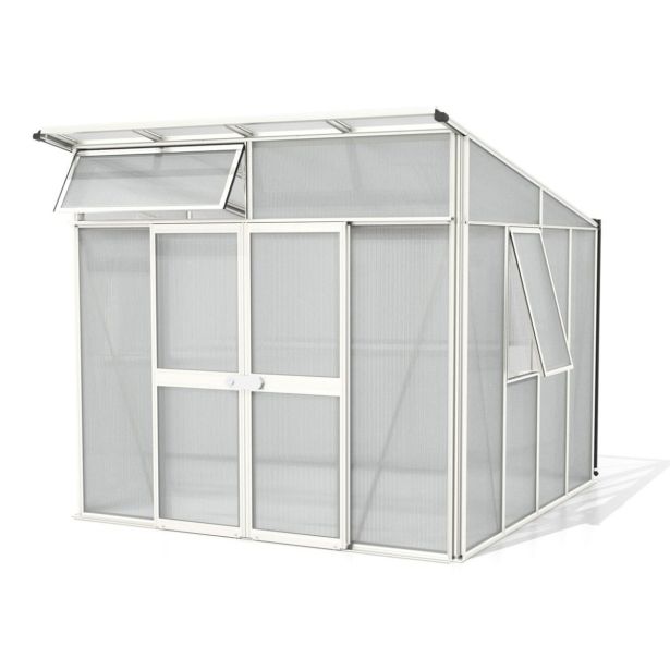 POLIKARBONATNI RASTLINJAK VITAVIA APHRODITE 7800 VP10MM BELA 2.7X3M