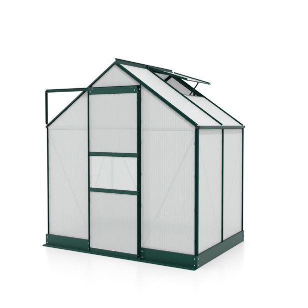 POLIKARBONATNI RASTLINJAK VITAVIA APOLLO 2500 VP4MM 2X1.4M SMARAGDNA