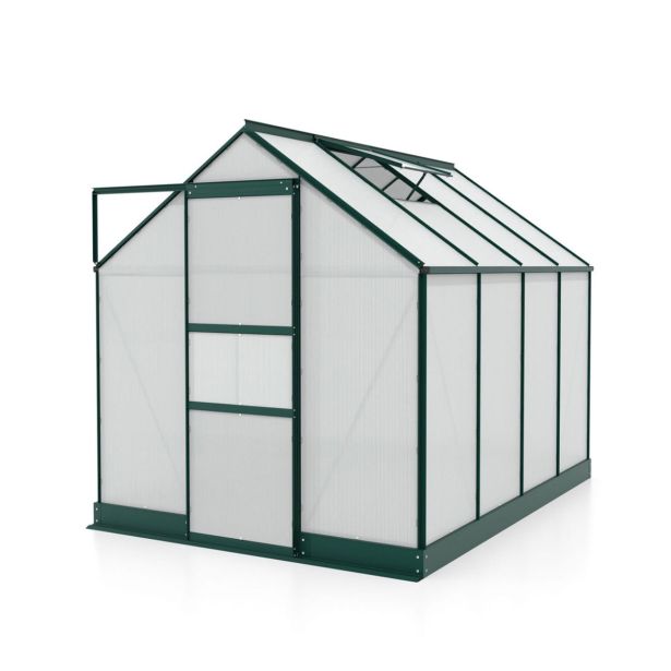 POLIKARBONATNI RASTLINJAK VITAVIA APOLLO 5000 VP6MM 2X2.6M SMARAGDNA