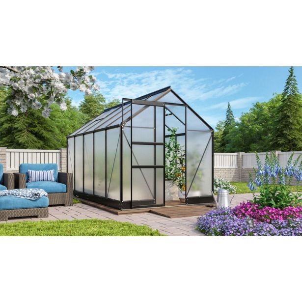 POLIKARBONATNI RASTLINJAK VITAVIA APOLLO 6200 VP6MM 2X3.2M ČRNA