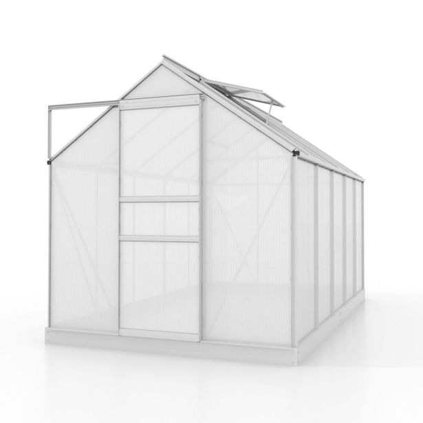 POLIKARBONATNI RASTLINJAK VITAVIA COMET 6200 VP 4MM 2X3.2M ALU