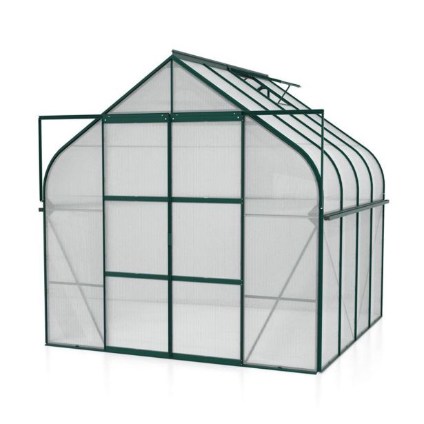 POLIKARBONATNI RASTLINJAK VITAVIA DIANA 6700 VP 4MM SMARAGDNA 2.6X2.6M