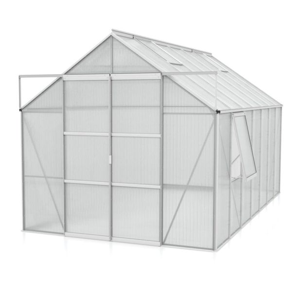 POLIKARBONATNI RASTLINJAK VITAVIA JUPITER 11500 VP 4MM ALU 2.6X4.4M