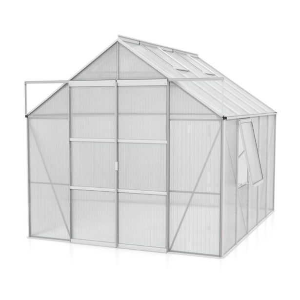 POLIKARBONATNI RASTLINJAK VITAVIA JUPITER 8300 VP 6MM ALU 2.6X3.2M