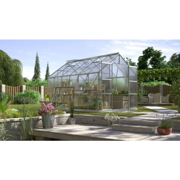 POLIKARBONATNI RASTLINJAK VITAVIA JUPITER 9900 VP 4MM ALU 2.6X3.8M