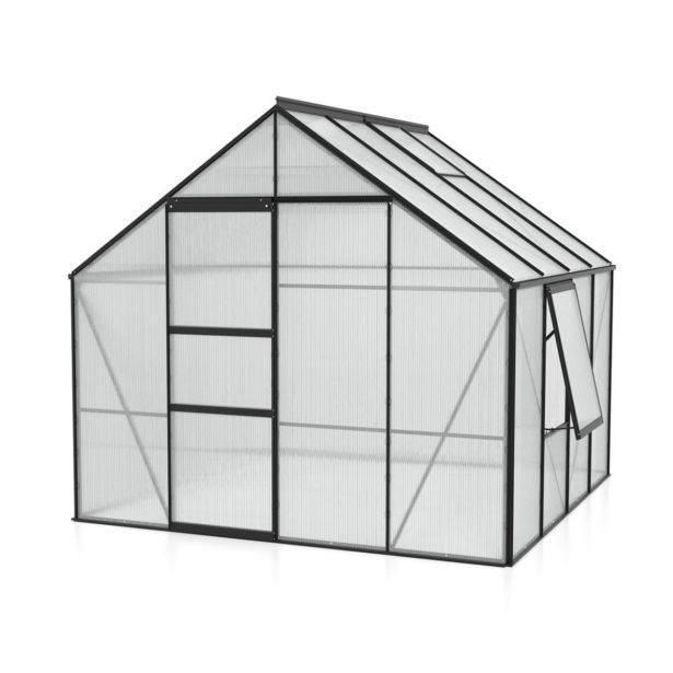 POLIKARBONATNI RASTLINJAK VITAVIA MERIDIAN 1 6700 VP4MM ČRNA 2.6X2.6M