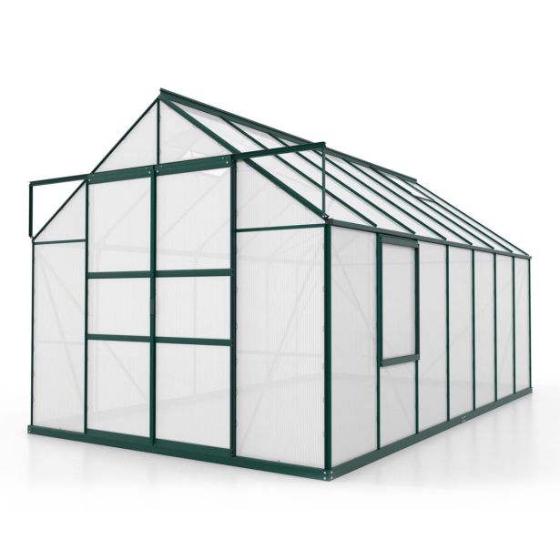 POLIKARBONATNI RASTLINJAK VITAVIA MERIDIAN 2 11500 VP6MM SMARAGDNA 2.6X4.4M