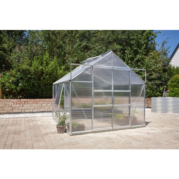 POLIKARBONATNI RASTLINJAK VITAVIA MERIDIAN 2 6700 VP6MM ALU 2.6X2.6M