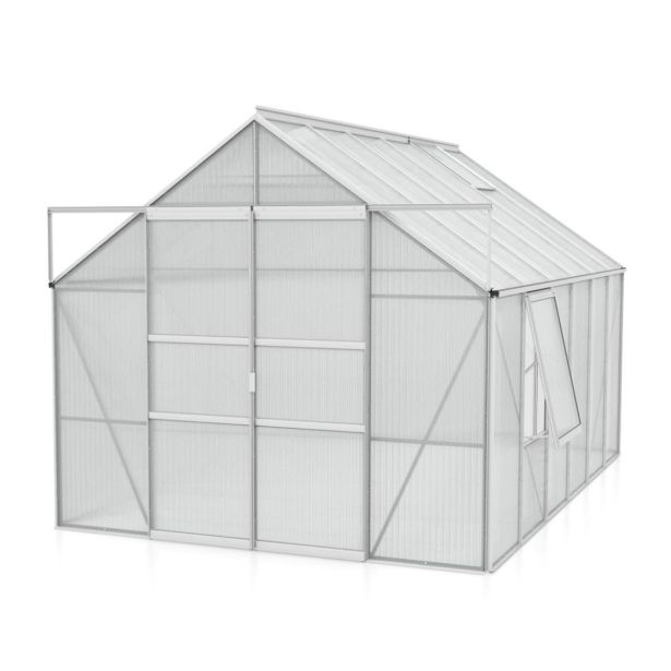 POLIKARBONATNI RASTLINJAK VITAVIA MERIDIAN 2 9900 VP6MM ALU 2.6X3.8M