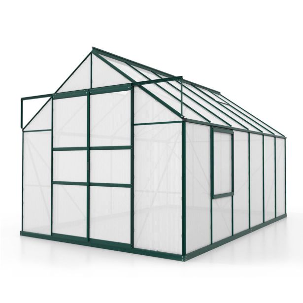 POLIKARBONATNI RASTLINJAK VITAVIA MERIDIAN 2 9900 VP6MM SMARAGDNA 2.6X3.8M