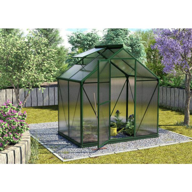 POLIKARBONATNI RASTLINJAK VITAVIA TRITON 2500 VP 6MM 2X1.3M SMARAGDNA