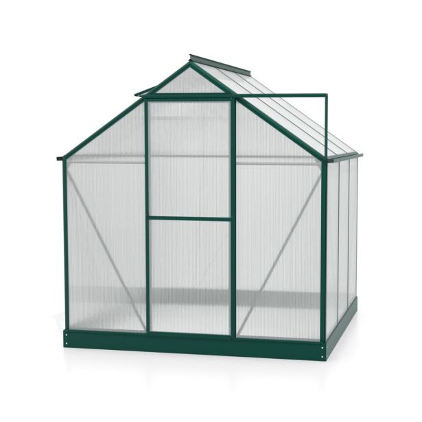 POLIKARBONATNI RASTLINJAK VITAVIA TRITON 3800 VP 4MM 2X2M SMARAGDNA