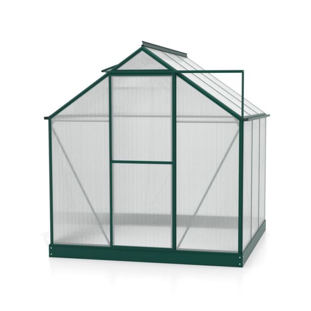 POLIKARBONATNI RASTLINJAK VITAVIA TRITON 3800 VP 6MM 2X2M SMARAGDNA