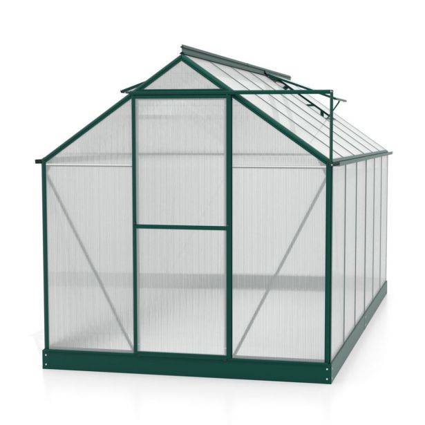 POLIKARBONATNI RASTLINJAK VITAVIA TRITON 7500 VP 6MM 2X3.8M SMARAGDNA