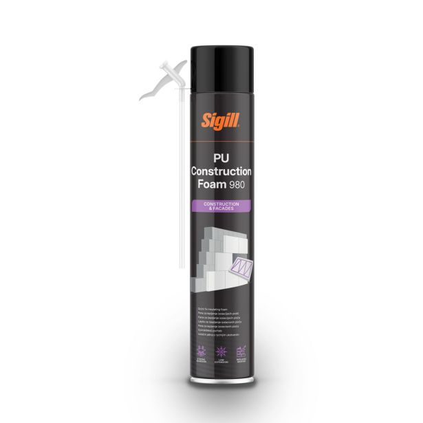 POLIURETANSKA PENA SIGILL PU CONSTRUCTION FOAM 980 M 800 ML