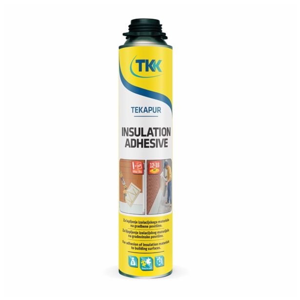 POLIURETANSKA PENA TEKAPUR INSULATION ADHESIVE 750ML GUN-ZA IZOLACIJSKE PLOŠČE