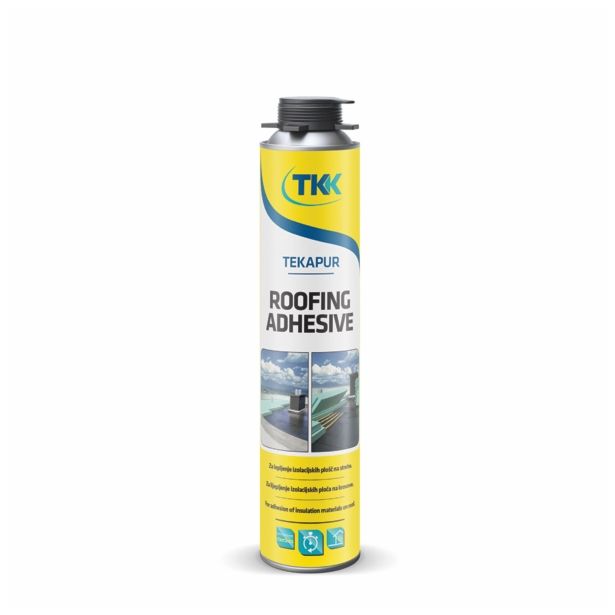 POLIURETANSKA PENA TEKAPUR ROOFING ADHESIVE 750 ML GUN GRADE - PIŠTOLSKI