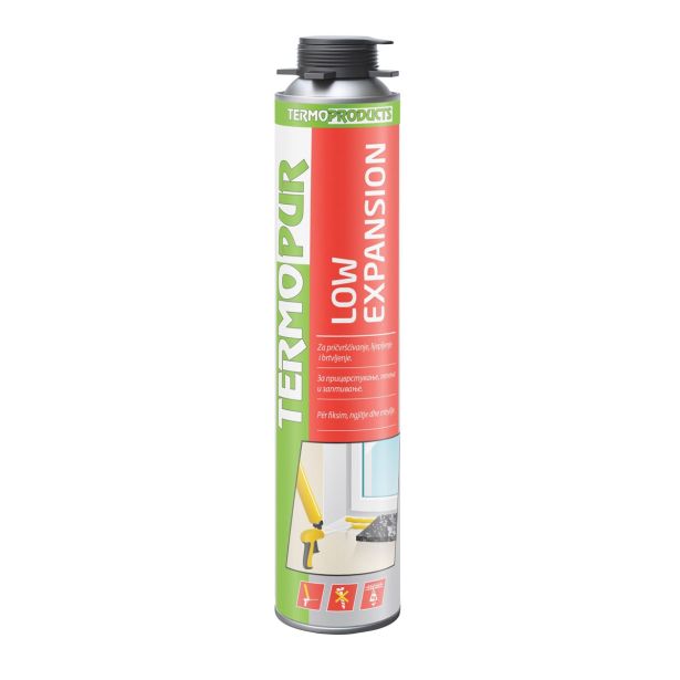POLIURETANSKA PENA TERMOMASE TERMOPUR GUN LOW EXPANSION 750 ML
