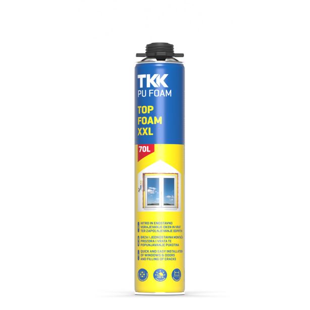 POLIURETANSKA PENA TKK PU FOAM TOP FOAM XXL GUN GRADE 840 ML