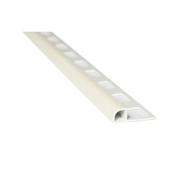 POLKROŽNA LETEV JMK PVC P PROFIL- DOL 2.70M 8MM CITRO