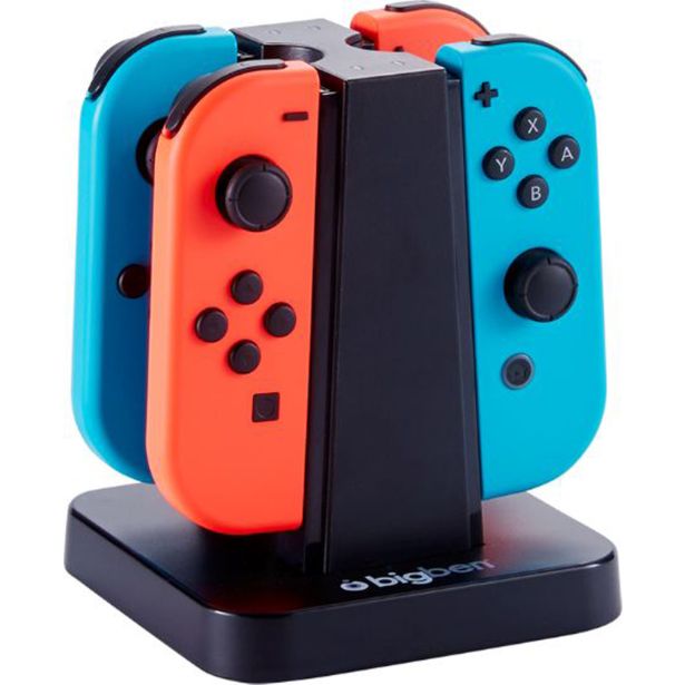 POLNILNA POSTAJA BIGBEN NINTENDO SWITCH 4 JOY-CON
