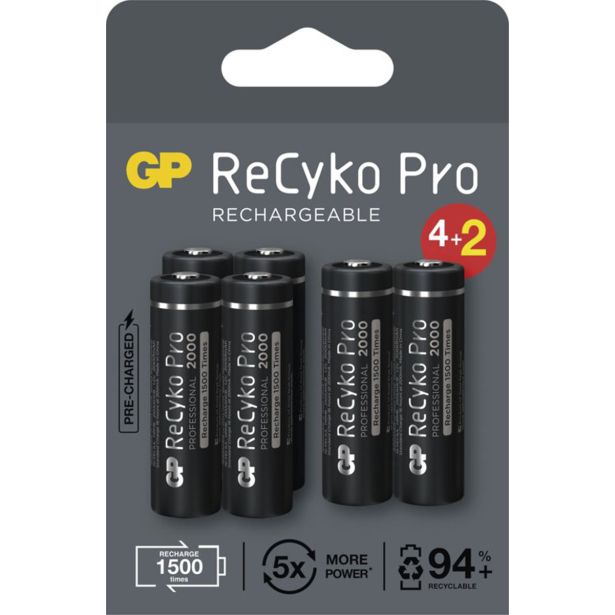 POLNILNI BATER.VLOŽEK EMOS GP RECYKO PRO HR6 4+2PP